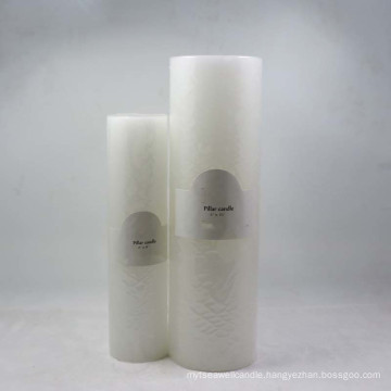 Candle Factory Scented White Church Pillar Candle7.5X15cm